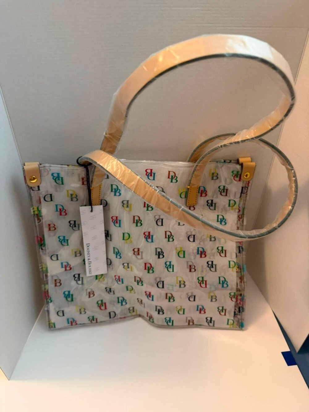 Dooney and Burke clear IT Shopper bag - Picture 5 of 8
